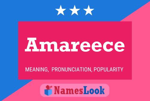 Постер имени Amareece