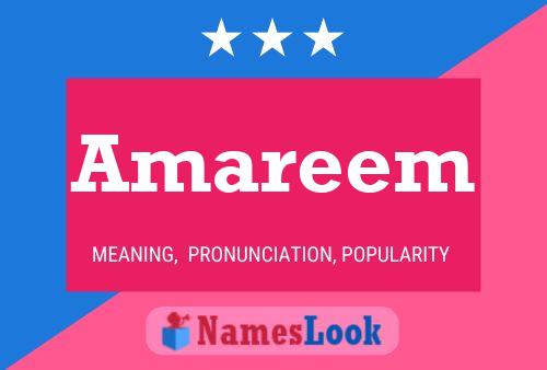 Постер имени Amareem