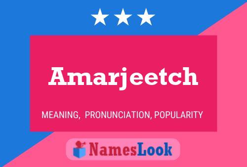 Постер имени Amarjeetch