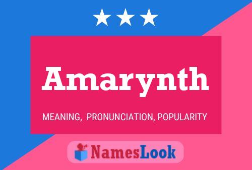 Постер имени Amarynth