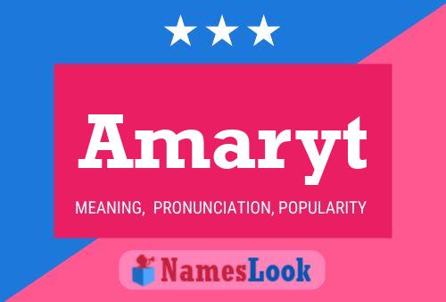 Постер имени Amaryt