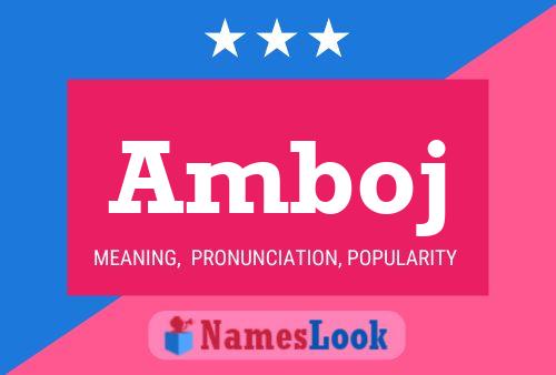 Постер имени Amboj