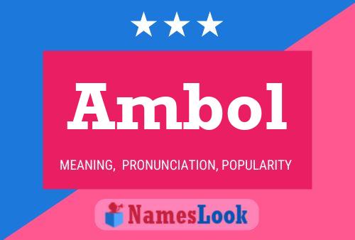 Постер имени Ambol