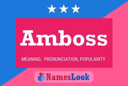 Постер имени Amboss