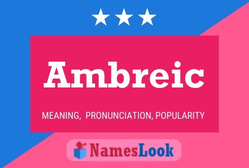 Постер имени Ambreic