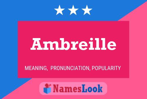 Постер имени Ambreille