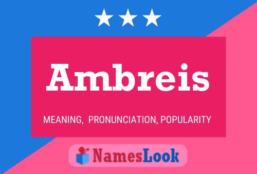 Постер имени Ambreis