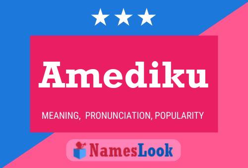 Постер имени Amediku