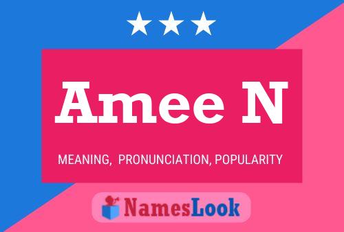 Постер имени Amee N