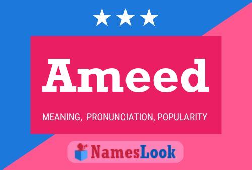 Постер имени Ameed