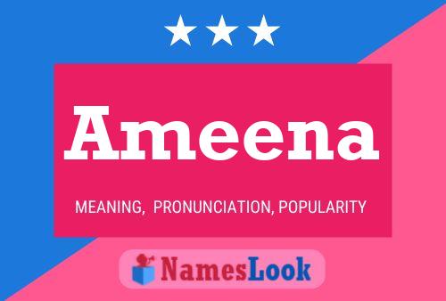 Постер имени Ameena