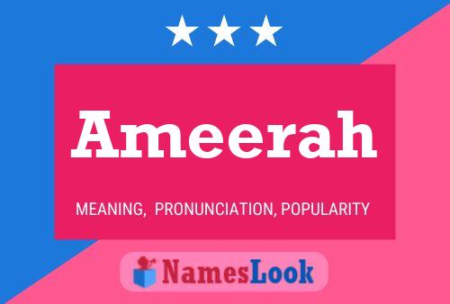 Постер имени Ameerah