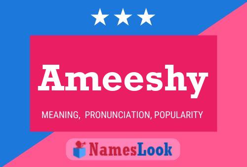 Постер имени Ameeshy