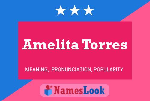 Постер имени Amelita Torres