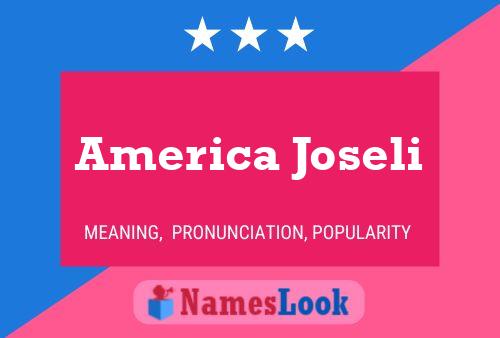 Постер имени America Joseli