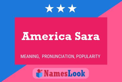 Постер имени America Sara