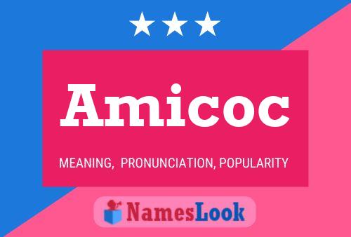 Постер имени Amicoc