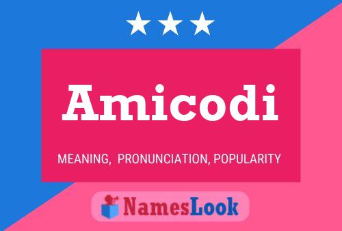 Постер имени Amicodi