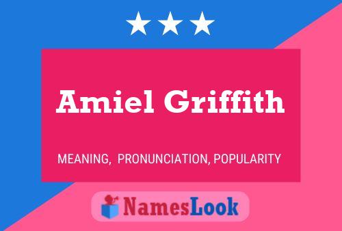 Постер имени Amiel Griffith