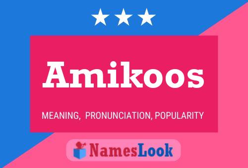 Постер имени Amikoos