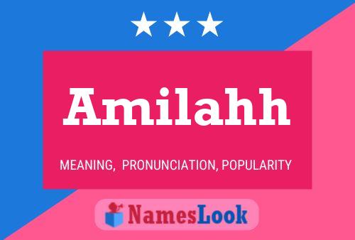 Постер имени Amilahh