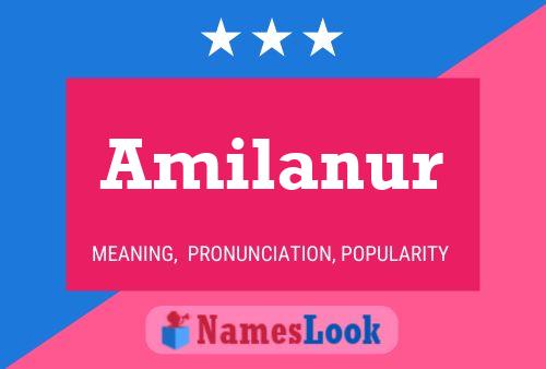 Постер имени Amilanur