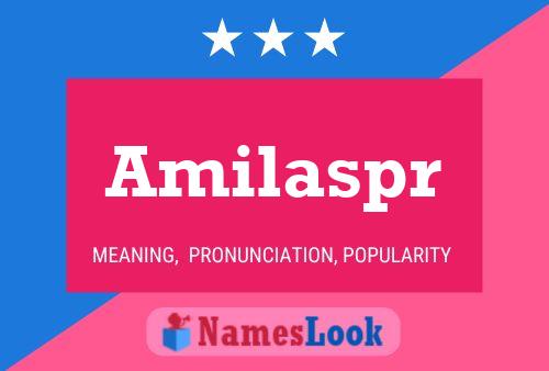 Постер имени Amilaspr