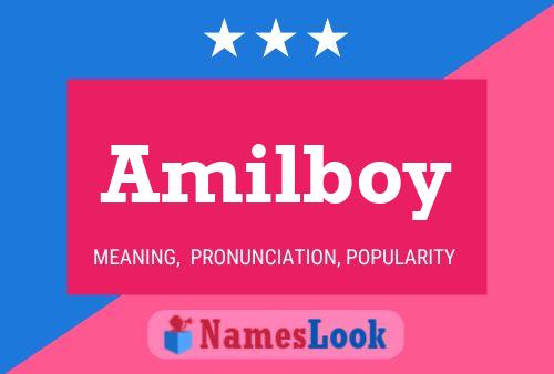 Постер имени Amilboy