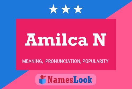 Постер имени Amilca N