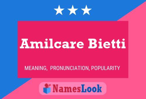 Постер имени Amilcare Bietti