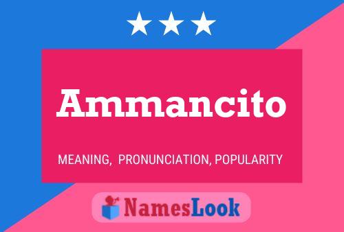 Постер имени Ammancito