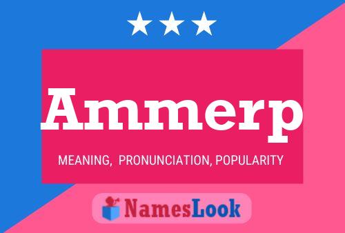 Постер имени Ammerp