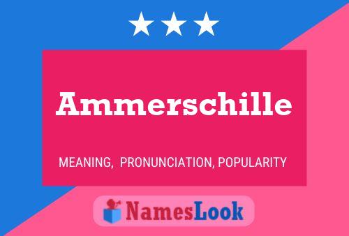 Постер имени Ammerschille