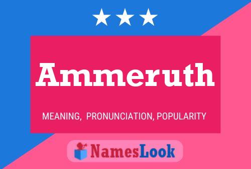 Постер имени Ammeruth