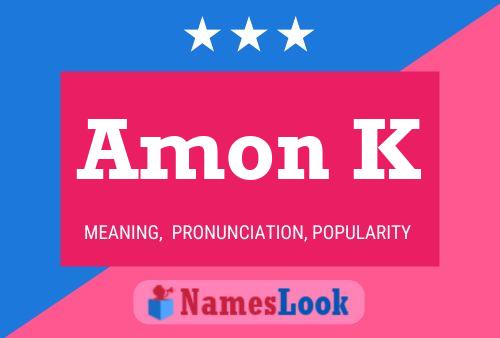 Постер имени Amon K