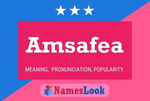 Постер имени Amsafea