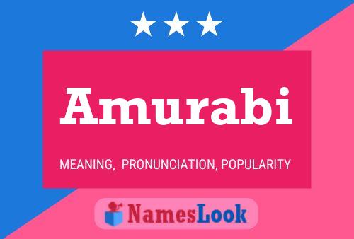 Постер имени Amurabi