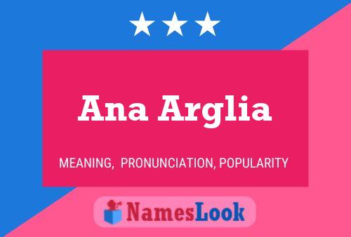 Постер имени Ana Arglia