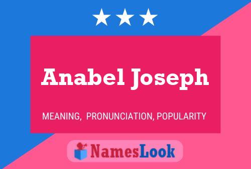 Постер имени Anabel Joseph