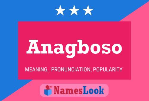 Постер имени Anagboso