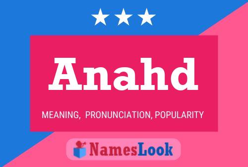 Постер имени Anahd