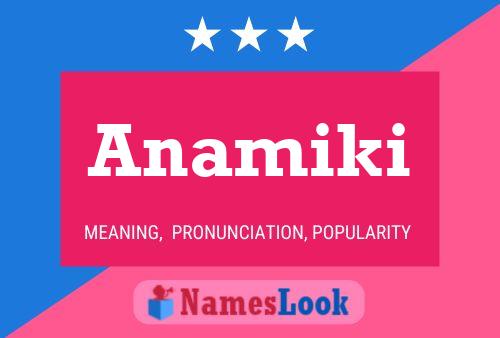 Постер имени Anamiki