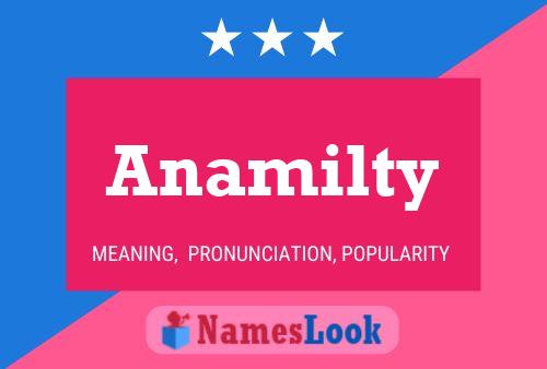 Постер имени Anamilty