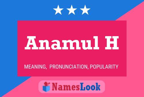 Постер имени Anamul H