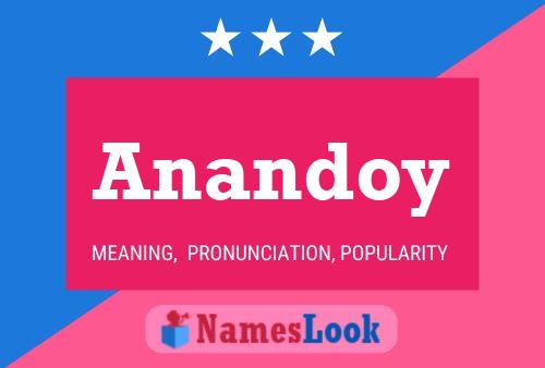 Постер имени Anandoy