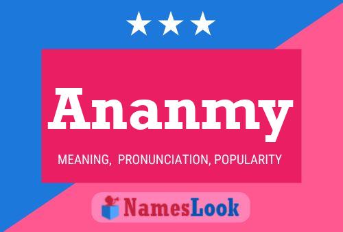 Постер имени Ananmy