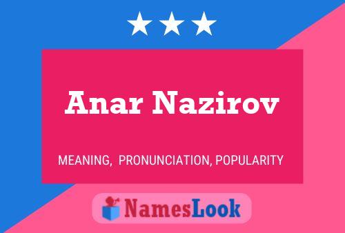 Постер имени Anar Nazirov