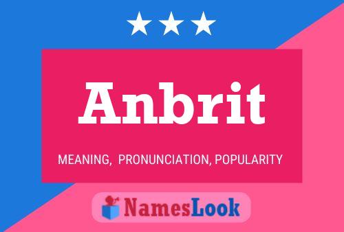 Постер имени Anbrit