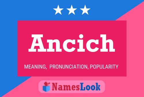 Постер имени Ancich