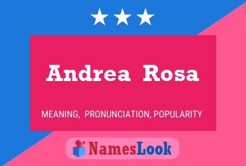 Постер имени Andrea  Rosa